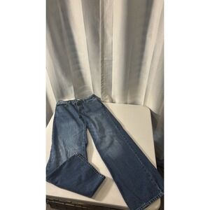 PacSun Womens Blue Denim Casey Low Rise Baggy Wide-Leg Jeans Size 26 Y2K
